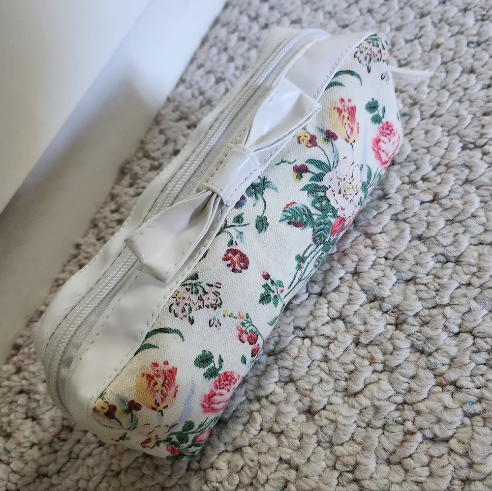 Floral Cosmetic Bag